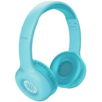 Auriculares Infantiles Inalámbricos Trust Nouna Kids/ con Micrófono/ Azules Auriculares Infantiles Inalámbricos Trust Nouna Kids/ con Micrófono/ Azules