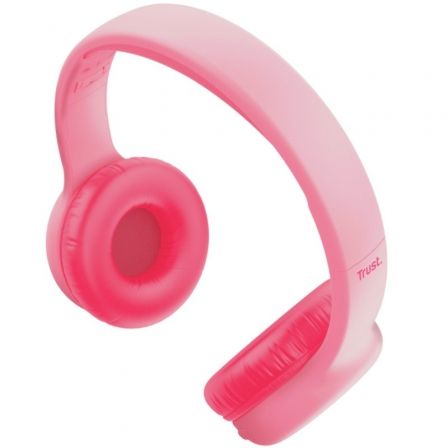 Auriculares Infantiles Inalámbricos Trust Nouna Kids/ con Micrófono/ Rosas Auriculares Infantiles Inalámbricos Trust Nouna Kids/ con Micrófono/ Rosas