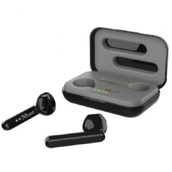 Auriculares Bluetooth Trust Primo Touch con estuche de carga/ Autonomía 4h/ Negros Auriculares Bluetooth Trust Primo Touch con estuche de carga/ Autonomía 4h/ Negros