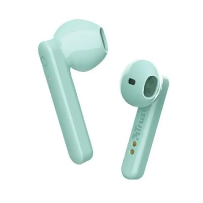 Auriculares Bluetooth Trust Primo Touch con estuche de carga/ Autonomía 4h/ Azul Turquesa Auriculares Bluetooth Trust Primo Touch con estuche de carga/ Autonomía 4h/ Azul Turquesa