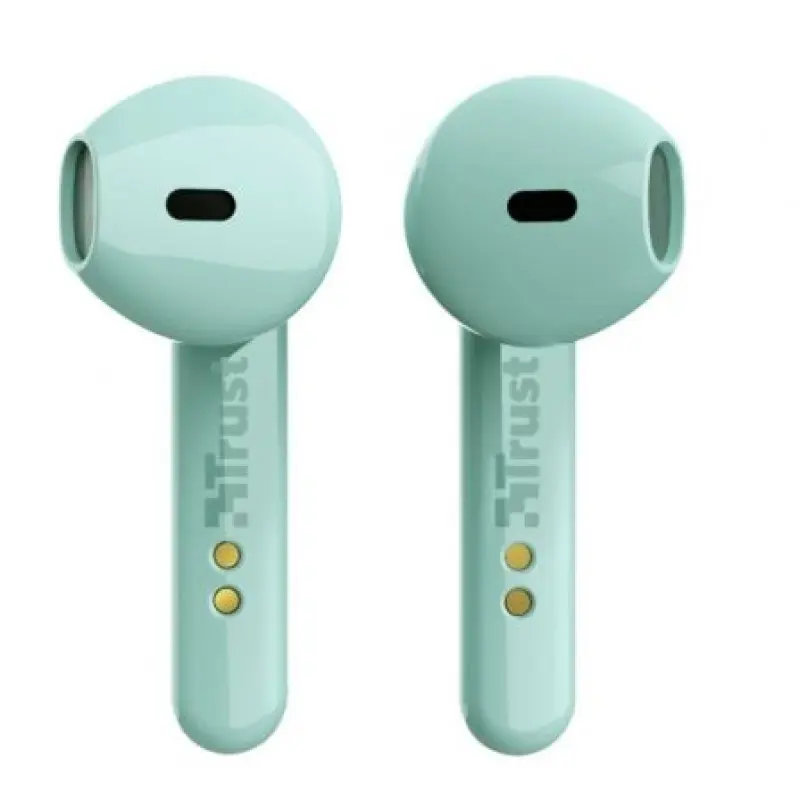 Auriculares Bluetooth Trust Primo Touch con estuche de carga/ Autonomía 4h/ Azul Turquesa Auriculares Bluetooth Trust Primo Touch con estuche de carga/ Autonomía 4h/ Azul Turquesa