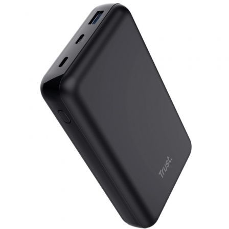Batería Externa/Powerbank Trust Laro 20000mAh/ 100W/ Compatible con Portátiles Batería Externa/Powerbank Trust Laro 20000mAh/ 100W/ Compatible con Portátiles