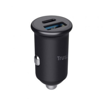 Cargador de Coche Trust Maxo/ 1xUSB-Tipo C/ 1xUSB/ 38W Cargador de Coche Trust Maxo/ 1xUSB-Tipo C/ 1xUSB/ 38W