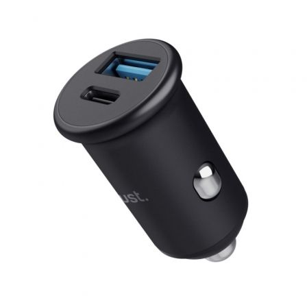 Cargador de Coche Trust Maxo/ 1xUSB-Tipo C/ 1xUSB/ 38W Cargador de Coche Trust Maxo/ 1xUSB-Tipo C/ 1xUSB/ 38W