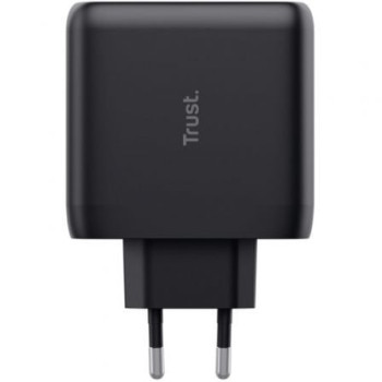 Cargador de Pared Trust Maxo 65W 2P/ 2xUSB Tipo-C/ 65W Cargador de Pared Trust Maxo 65W 2P/ 2xUSB Tipo-C/ 65W
