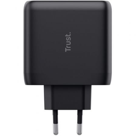 Cargador de Pared Trust Maxo 65W 2P/ 2xUSB Tipo-C/ 65W Cargador de Pared Trust Maxo 65W 2P/ 2xUSB Tipo-C/ 65W