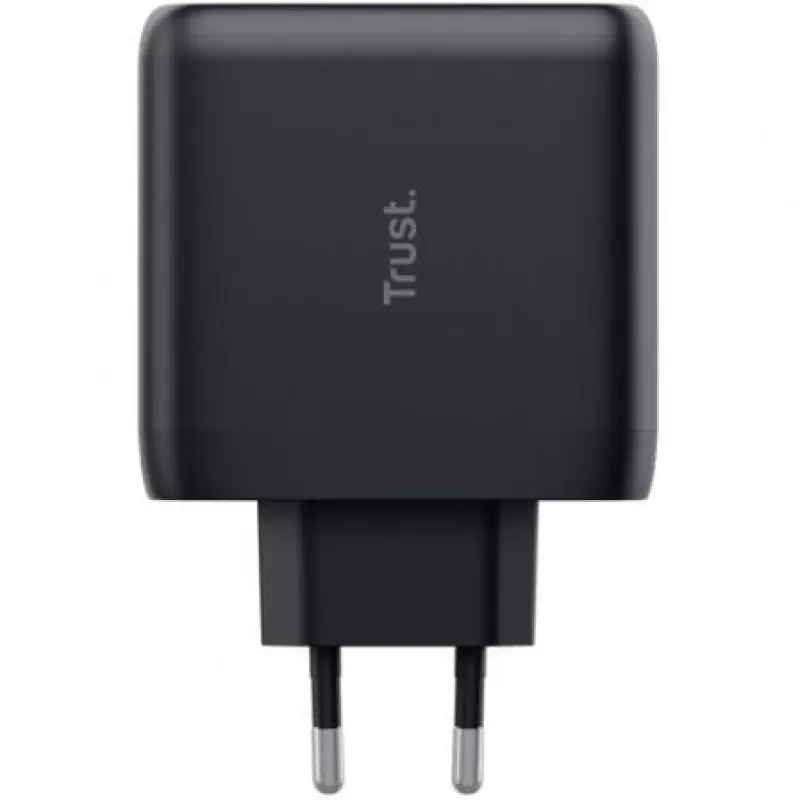 Cargador de Pared Trust Maxo 65W 2P/ 2xUSB Tipo-C/ 65W Cargador de Pared Trust Maxo 65W 2P/ 2xUSB Tipo-C/ 65W