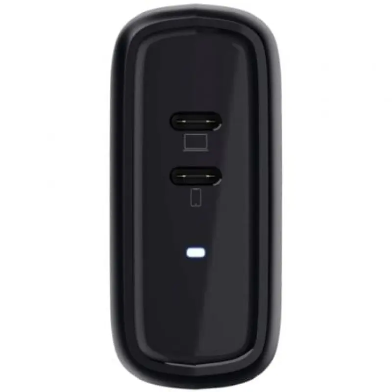 Cargador de Pared Trust Maxo 65W 2P/ 2xUSB Tipo-C/ 65W Cargador de Pared Trust Maxo 65W 2P/ 2xUSB Tipo-C/ 65W