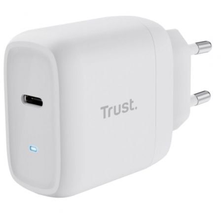 Cargador de Pared Trust Maxo 45W/ 1xUSB Tipo-C/ 45W Cargador de Pared Trust Maxo 45W/ 1xUSB Tipo-C/ 45W