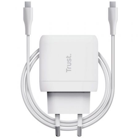 Cargador de Pared Trust Maxo 45W/ 1xUSB Tipo-C/ 45W Cargador de Pared Trust Maxo 45W/ 1xUSB Tipo-C/ 45W