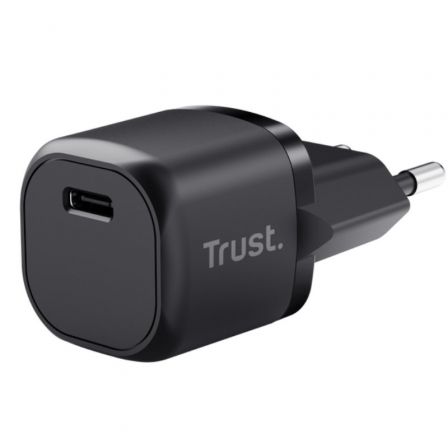 Cargador Compacto Trust Maxo/ 1xUSB Tipo-C/ 20W Cargador Compacto Trust Maxo/ 1xUSB Tipo-C/ 20W