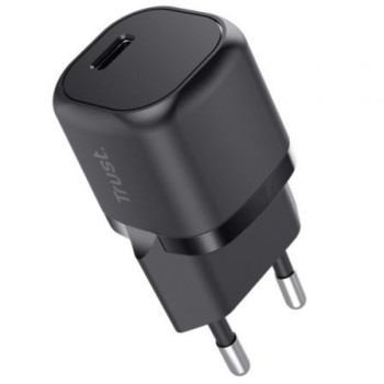 Cargador Compacto Trust Maxo/ 1xUSB Tipo-C/ 20W Cargador Compacto Trust Maxo/ 1xUSB Tipo-C/ 20W
