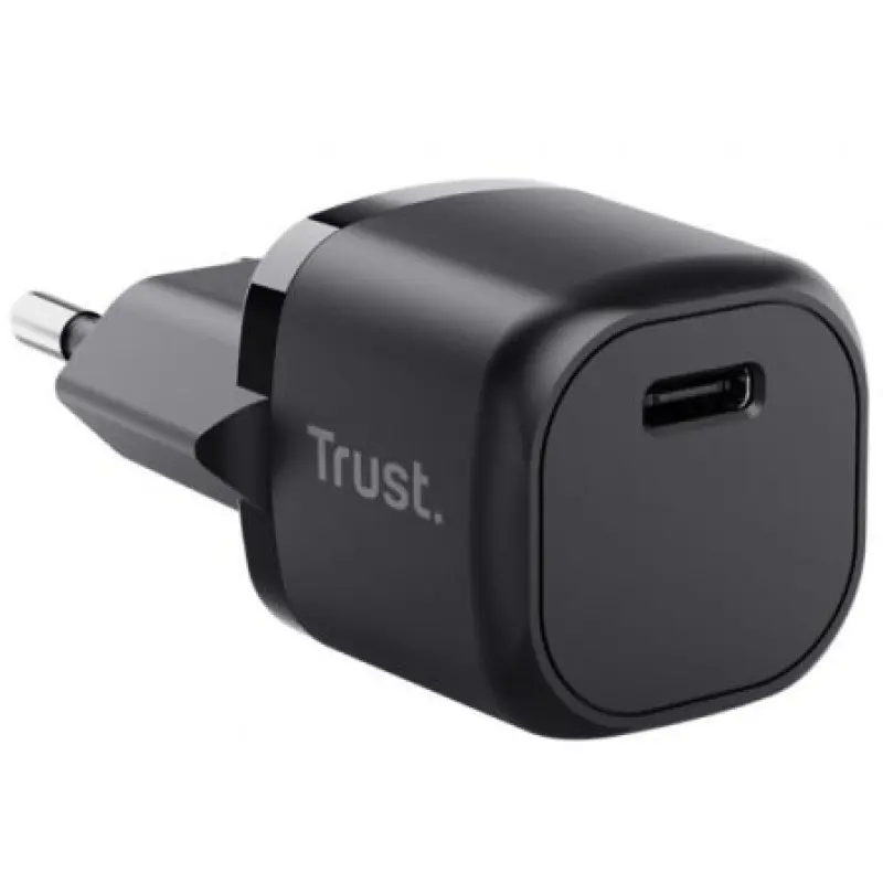 Cargador Compacto Trust Maxo/ 1xUSB Tipo-C/ 20W Cargador Compacto Trust Maxo/ 1xUSB Tipo-C/ 20W