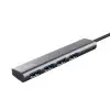 Hub USB Tipo-C Trust Halyx/ 4xUSB Hub USB Tipo-C Trust Halyx/ 4xUSB