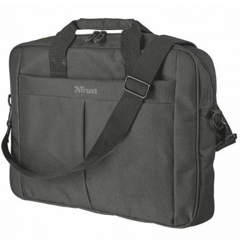 Maletín Trust Primo para Portátiles hasta 16'/ Negro Maletín Trust Primo para Portátiles hasta 16'/ Negro