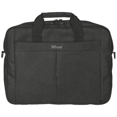 Maletín Trust Primo para Portátiles hasta 16'/ Negro Maletín Trust Primo para Portátiles hasta 16'/ Negro