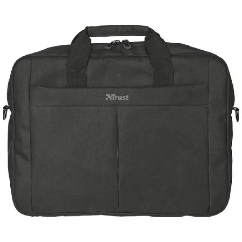 Maletín Trust Primo para Portátiles hasta 16'/ Negro Maletín Trust Primo para Portátiles hasta 16'/ Negro
