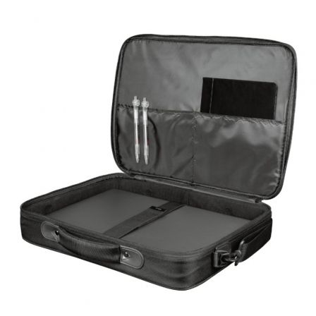 Maletín Trust Atlanta para Portátiles hasta 15.6'/ Negro Maletín Trust Atlanta para Portátiles hasta 15.6'/ Negro