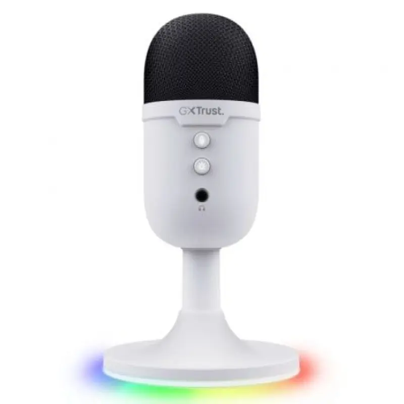 Micrófono Trust Gaming GXT 234W Yunix/ USB/ Blanco Micrófono Trust Gaming GXT 234W Yunix/ USB/ Blanco
