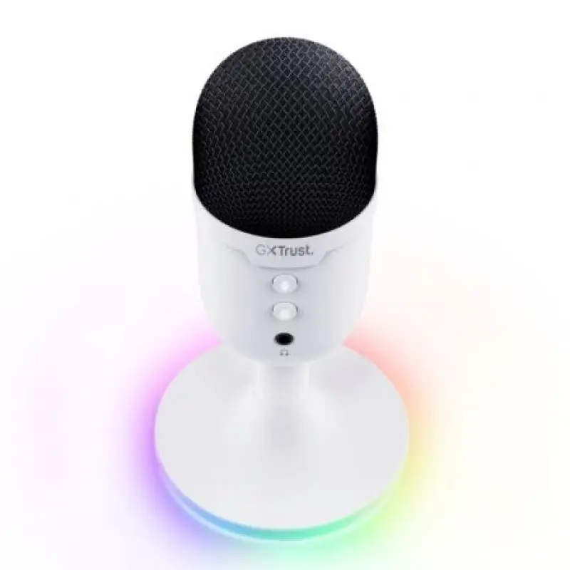 Micrófono Trust Gaming GXT 234W Yunix/ USB/ Blanco Micrófono Trust Gaming GXT 234W Yunix/ USB/ Blanco