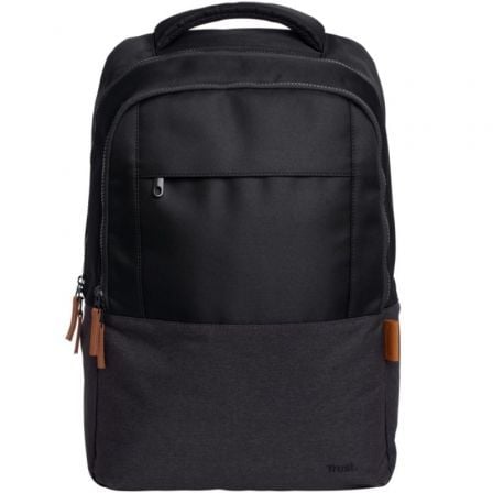 Mochila Trust Lisboa para Portátiles hasta 16'/ Negra Mochila Trust Lisboa para Portátiles hasta 16'/ Negra