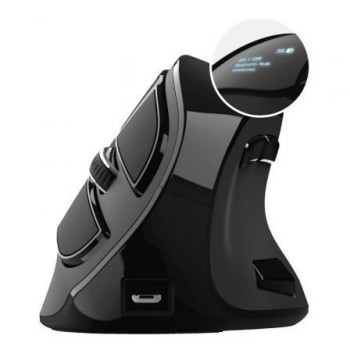 Ratón Ergonómico Inalámbrico por Bluetooth Trust Voxx/ Hasta 2400 DPI Ratón Ergonómico Inalámbrico por Bluetooth Trust Voxx/ Hasta 2400 DPI