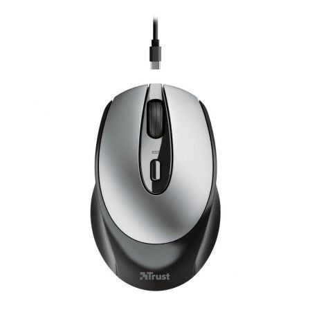 Ratón Inalámbrico Trust Zaya/ Batería recargable/ Hasta 1600 DPI Ratón Inalámbrico Trust Zaya/ Batería recargable/ Hasta 1600 DPI