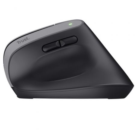 Ratón Ergonómico Inalámbrico por Bluetooth Trust Bayo+/ Batería Recargable/ Hasta 2400 DPI Ratón Ergonómico Inalámbrico por Bluetooth Trust Bayo+/ Batería Recargable/ Hasta 2400 DPI