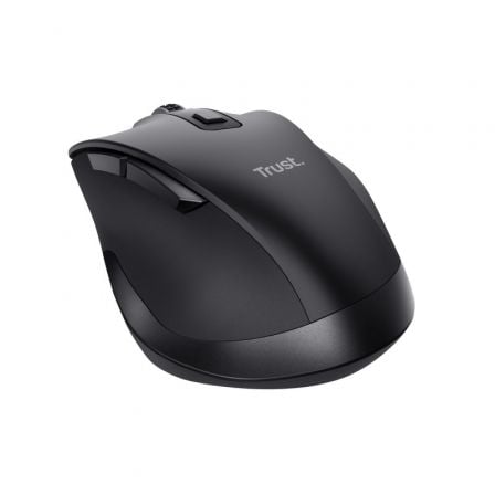 Ratón Ergonómico Inalámbrico Trust Fyda Eco/ Batería recargable/ Hasta 2400 DPI Ratón Ergonómico Inalámbrico Trust Fyda Eco/ Batería recargable/ Hasta 2400 DPI
