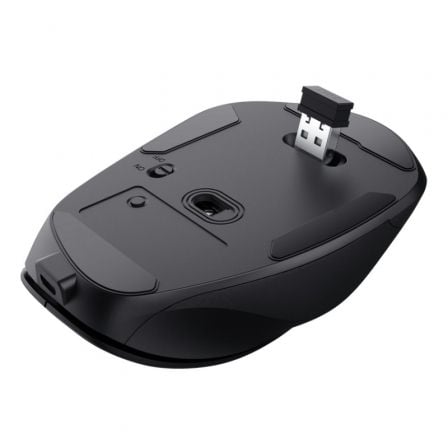 Ratón Ergonómico Inalámbrico Trust Fyda Eco/ Batería recargable/ Hasta 2400 DPI Ratón Ergonómico Inalámbrico Trust Fyda Eco/ Batería recargable/ Hasta 2400 DPI