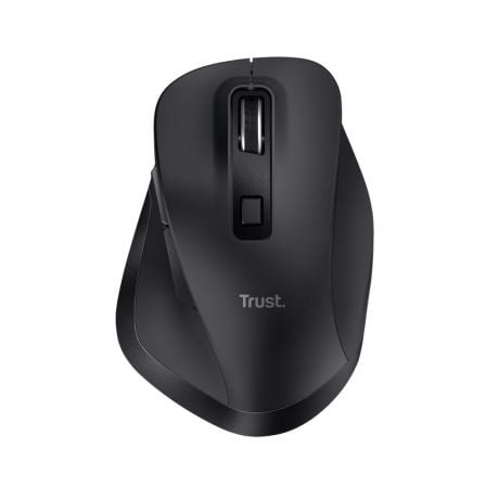 Ratón Ergonómico Inalámbrico Trust Fyda Eco/ Batería recargable/ Hasta 2400 DPI Ratón Ergonómico Inalámbrico Trust Fyda Eco/ Batería recargable/ Hasta 2400 DPI