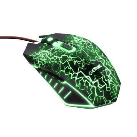Ratón Gaming Trust Gaming GXT 105X Izza/ Hasta 4000 DPI Ratón Gaming Trust Gaming GXT 105X Izza/ Hasta 4000 DPI