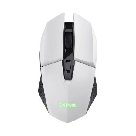 Ratón Gaming Inalámbrico Trust Gaming GXT 110 Felox/ Batería recargable/ Hasta 4800 DPI/ Blanco Ratón Gaming Inalámbrico Trust Gaming GXT 110 Felox/ Batería recargable/ Hasta 4800 DPI/ Blanco