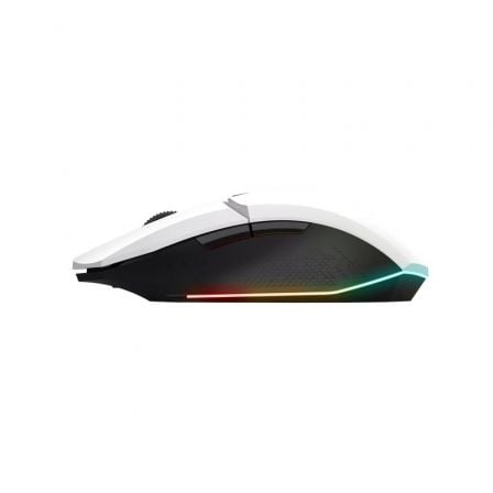 Ratón Gaming Inalámbrico Trust Gaming GXT 110 Felox/ Batería recargable/ Hasta 4800 DPI/ Blanco Ratón Gaming Inalámbrico Trust Gaming GXT 110 Felox/ Batería recargable/ Hasta 4800 DPI/ Blanco