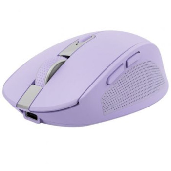 Ratón Inalámbrico por Bluetooth Trust Ozaa Compact Wireless/ Batería recargable/ Hasta 3200 DPI/ Morado Ratón Inalámbrico por Bluetooth Trust Ozaa Compact Wireless/ Batería recargable/ Hasta 3200 DPI/ Morado