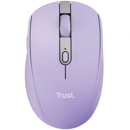 Ratón Inalámbrico por Bluetooth Trust Ozaa Compact Wireless/ Batería recargable/ Hasta 3200 DPI/ Morado Ratón Inalámbrico por Bluetooth Trust Ozaa Compact Wireless/ Batería recargable/ Hasta 3200 DPI/ Morado
