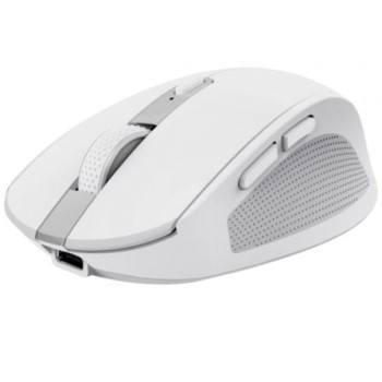 Ratón Inalámbrico por Bluetooth Trust Ozaa Compact Wireless/ Batería recargable/ Hasta 3200 DPI/ Blanco Ratón Inalámbrico por Bluetooth Trust Ozaa Compact Wireless/ Batería recargable/ Hasta 3200 DPI/ Blanco