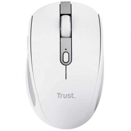 Ratón Inalámbrico por Bluetooth Trust Ozaa Compact Wireless/ Batería recargable/ Hasta 3200 DPI/ Blanco Ratón Inalámbrico por Bluetooth Trust Ozaa Compact Wireless/ Batería recargable/ Hasta 3200 DPI/ Blanco