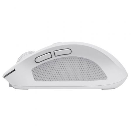 Ratón Inalámbrico por Bluetooth Trust Ozaa Compact Wireless/ Batería recargable/ Hasta 3200 DPI/ Blanco Ratón Inalámbrico por Bluetooth Trust Ozaa Compact Wireless/ Batería recargable/ Hasta 3200 DPI/ Blanco