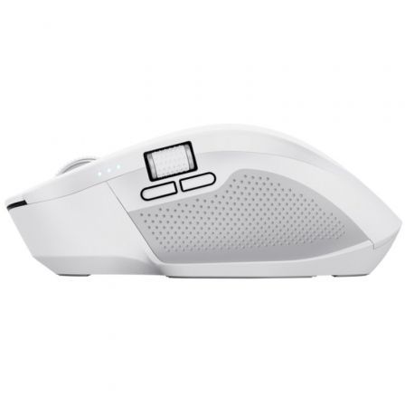 Ratón Inalámbrico por Bluetooth Trust Ozaa+/ Batería recargable/ Hasta 3200 DPI/ Blanco Ratón Inalámbrico por Bluetooth Trust Ozaa+/ Batería recargable/ Hasta 3200 DPI/ Blanco