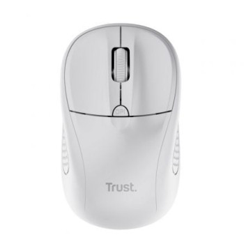 Ratón Mini Inalámbrico Trust Primo/ Hasta 1600 DPI/ Blanco mate Ratón Mini Inalámbrico Trust Primo/ Hasta 1600 DPI/ Blanco mate