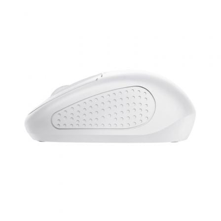 Ratón Mini Inalámbrico Trust Primo/ Hasta 1600 DPI/ Blanco mate Ratón Mini Inalámbrico Trust Primo/ Hasta 1600 DPI/ Blanco mate