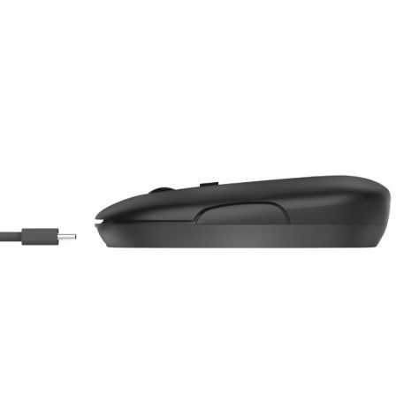 Ratón Inalámbrico por Bluetooth Trust Puck/ Batería recargable/ Hasta 1600 DPI Ratón Inalámbrico por Bluetooth Trust Puck/ Batería recargable/ Hasta 1600 DPI
