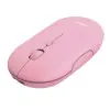 Ratón Inalámbrico por Bluetooth Trust Puck/ Batería recargable/ Hasta 1600 DPI/ Rosa Ratón Inalámbrico por Bluetooth Trust Puck/ Batería recargable/ Hasta 1600 DPI/ Rosa