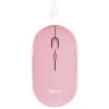 Ratón Inalámbrico por Bluetooth Trust Puck/ Batería recargable/ Hasta 1600 DPI/ Rosa Ratón Inalámbrico por Bluetooth Trust Puck/ Batería recargable/ Hasta 1600 DPI/ Rosa