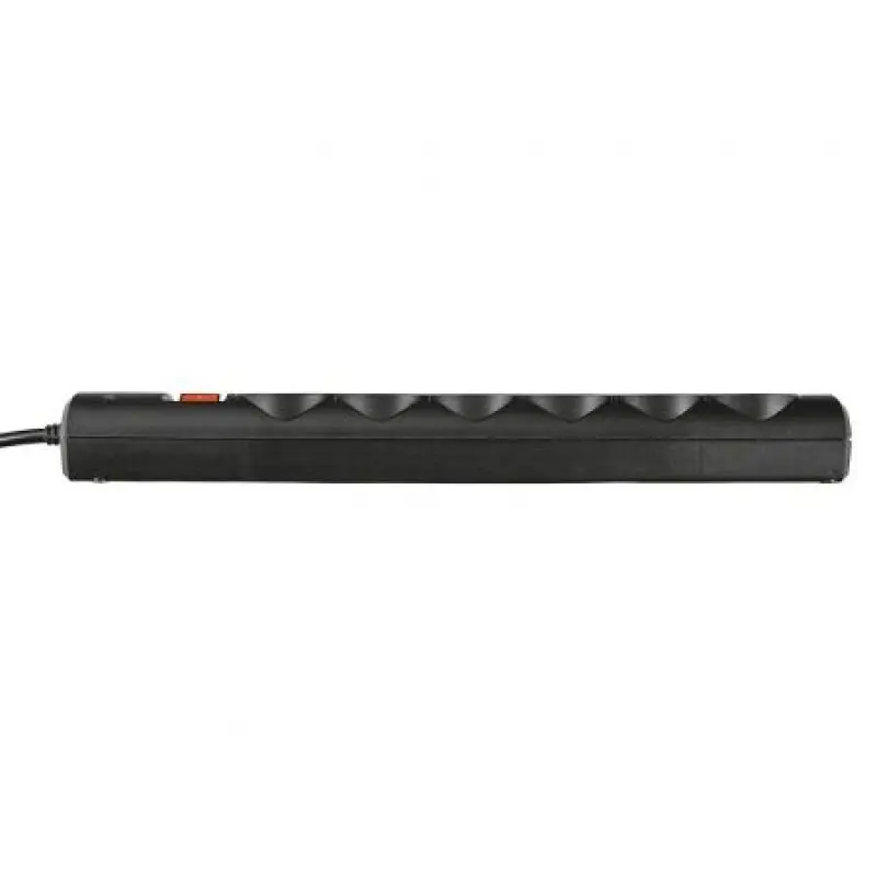 Regleta con interruptor Trust 21059/ 6 Tomas de corriente/ Cable 1.8m/ Negra Regleta con interruptor Trust 21059/ 6 Tomas de corriente/ Cable 1.8m/ Negra