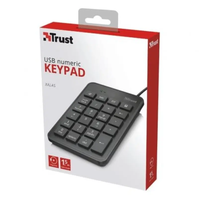 Teclado Numérico Trust Xalas Teclado Numérico Trust Xalas