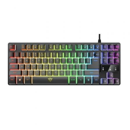 Teclado Gaming Trust Gaming GXT 833 Thado Teclado Gaming Trust Gaming GXT 833 Thado