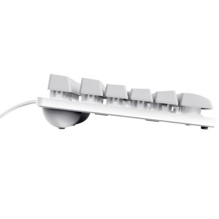 Teclado Gaming Trust Gaming GXT 833W Thado TKL/ Blanco Teclado Gaming Trust Gaming GXT 833W Thado TKL/ Blanco