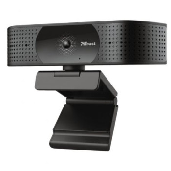 Webcam Trust TW-350/ Enfoque Automático/ 3840 x 2160 4K UHD Webcam Trust TW-350/ Enfoque Automático/ 3840 x 2160 4K UHD